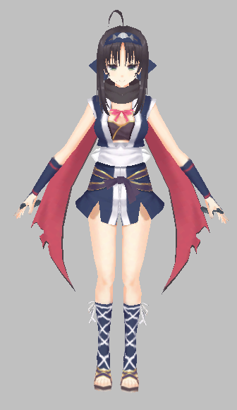 常陆茉子魔兽模型下载