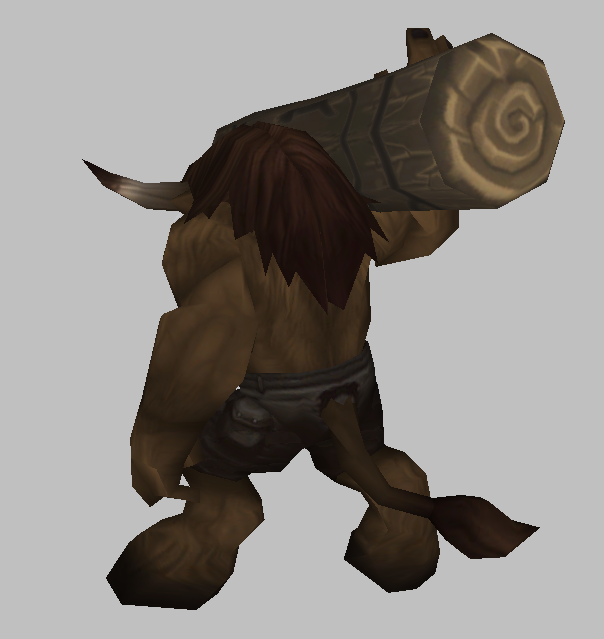 诛天浮屠塔牛头人魔兽模型下载