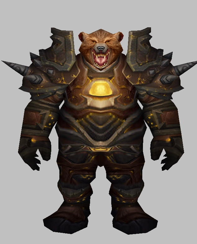 熊战士魔兽模型下载