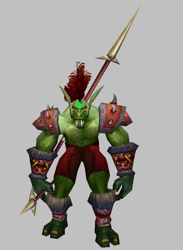 水牢巨魔猎人魔兽模型下载