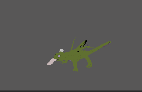 通灵兽变色龙 魔兽模型